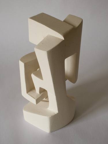 Original Expressionism Abstract Sculpture by Manuel Llaca