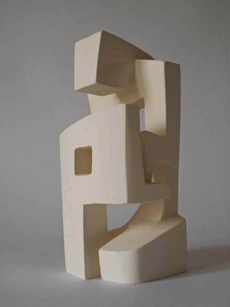 Original Abstract Sculpture by Manuel Llaca