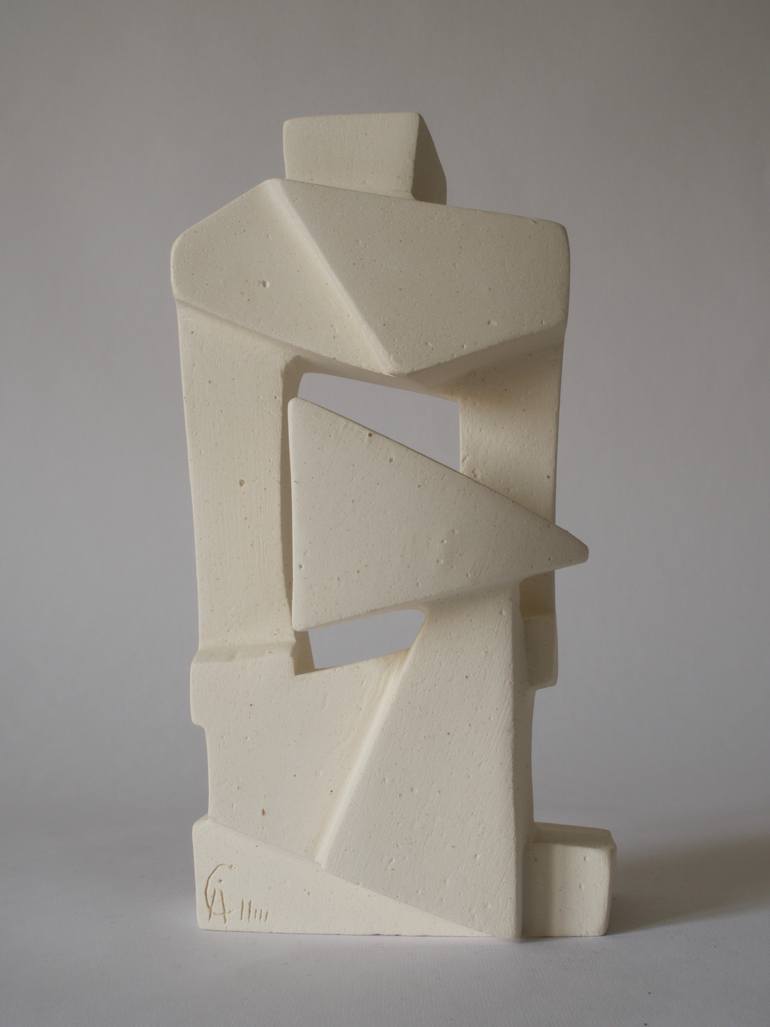 Original Expressionism Abstract Sculpture by Manuel Llaca