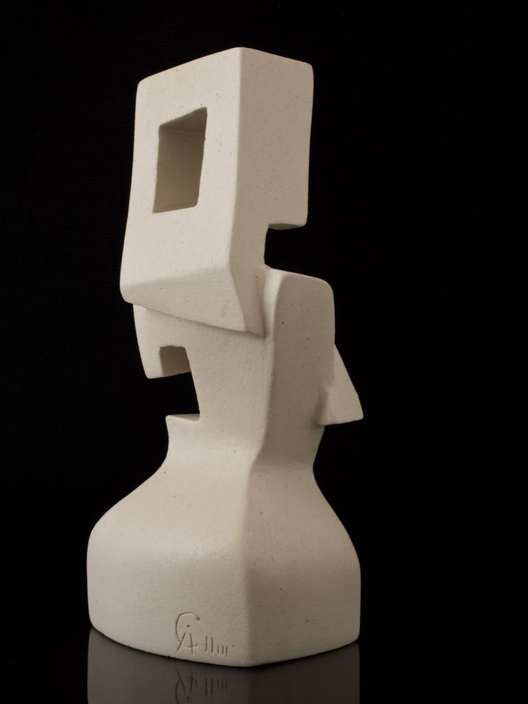 Original Abstract Sculpture by Manuel Llaca