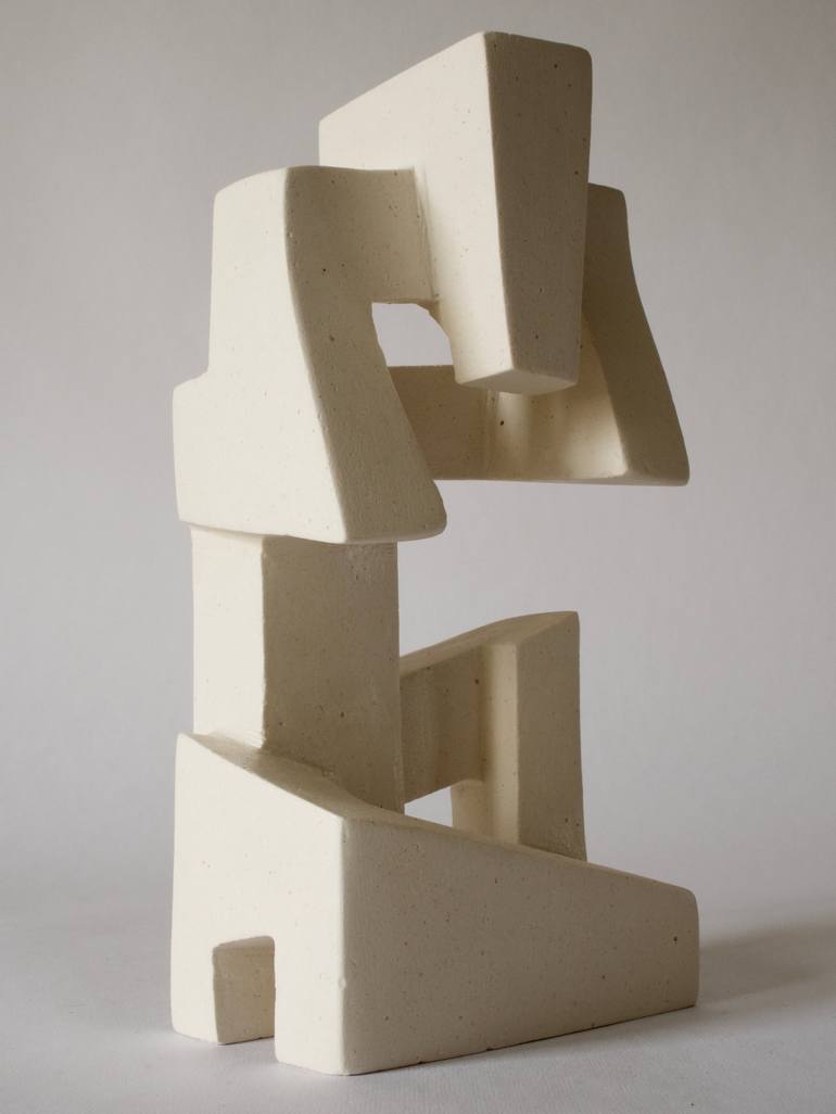 Original Expressionism Abstract Sculpture by Manuel Llaca