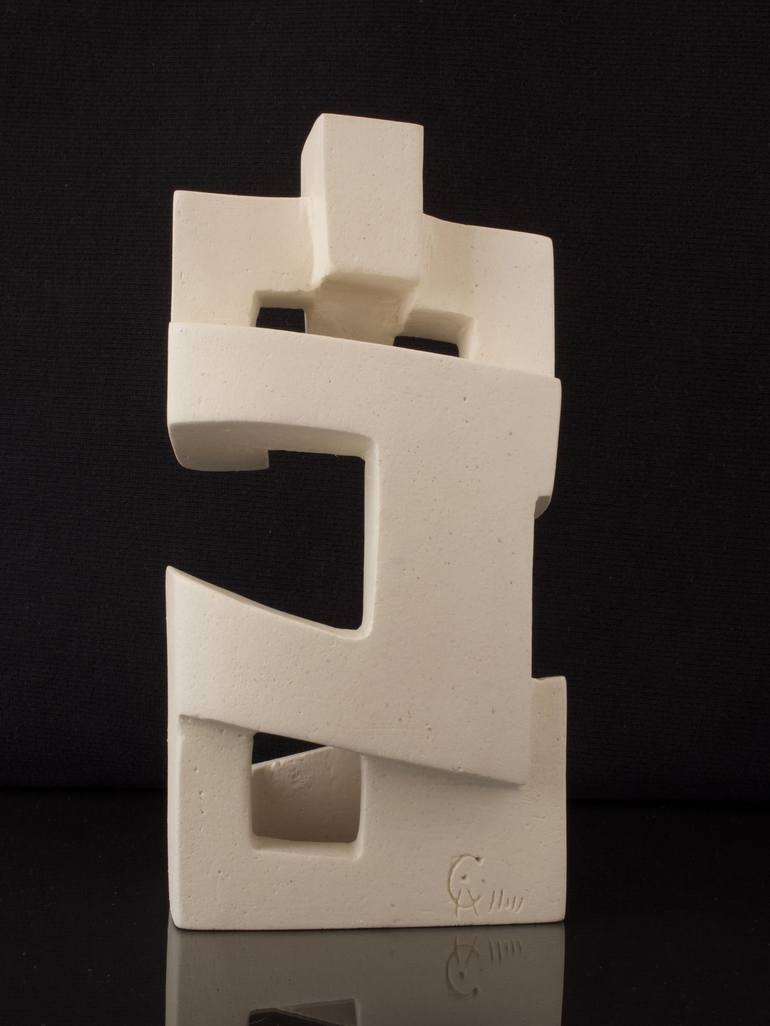 Original Abstract Sculpture by Manuel Llaca