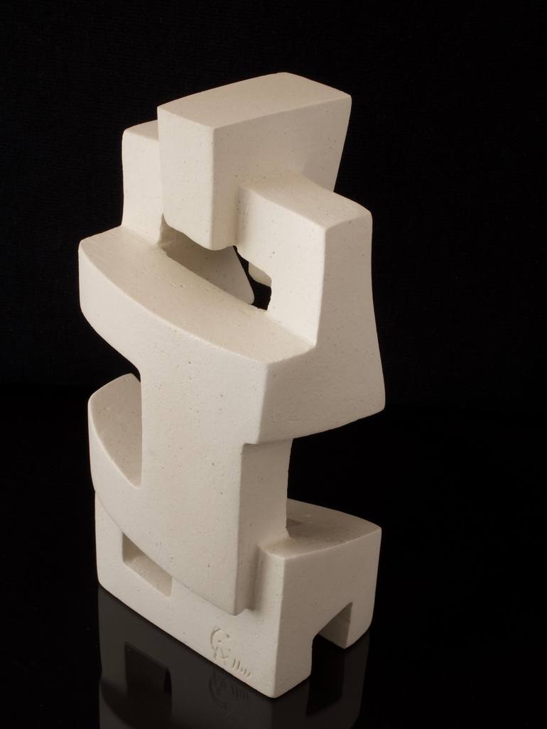 Original Abstract Sculpture by Manuel Llaca