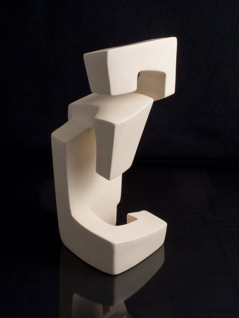 Original Abstract Sculpture by Manuel Llaca