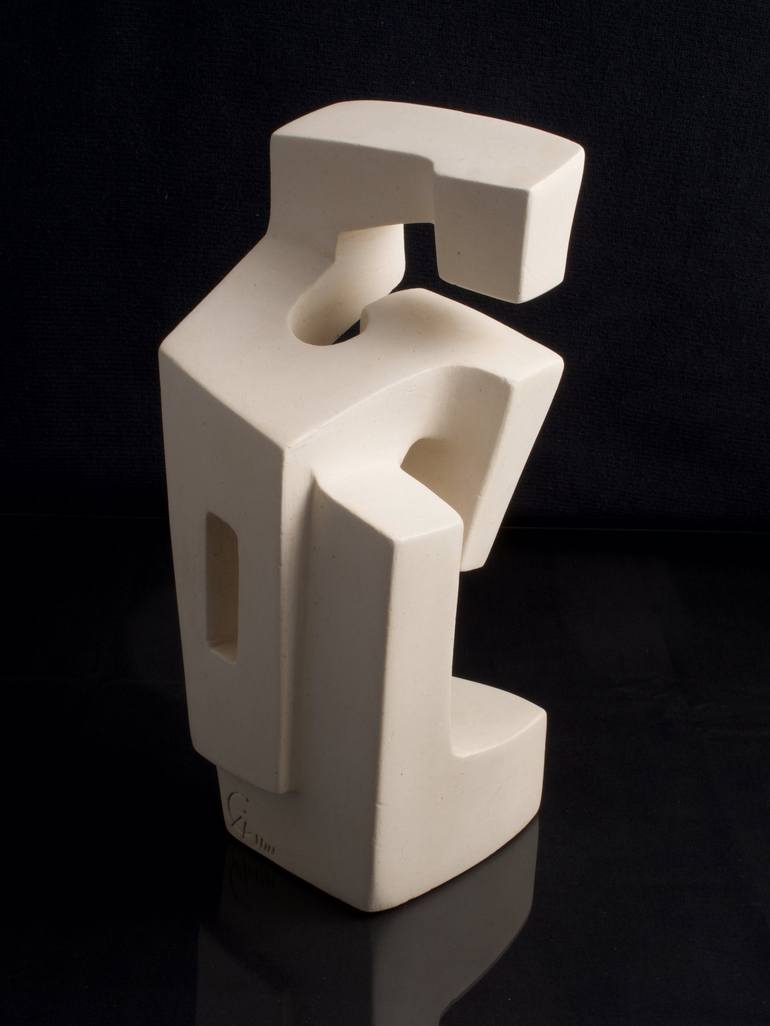 Original Abstract Sculpture by Manuel Llaca