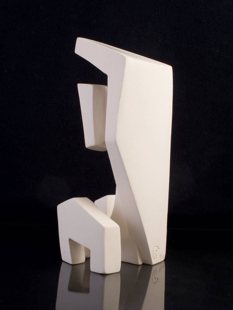 Original Abstract Sculpture by Manuel Llaca