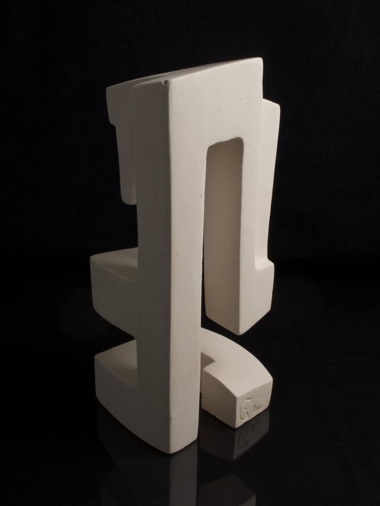 Original Abstract Sculpture by Manuel Llaca