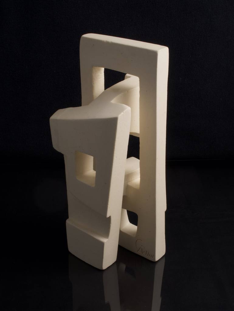 Original Abstract Sculpture by Manuel Llaca