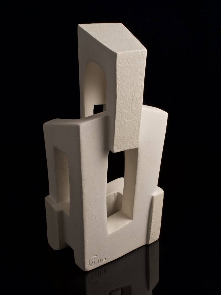 Original Abstract Sculpture by Manuel Llaca