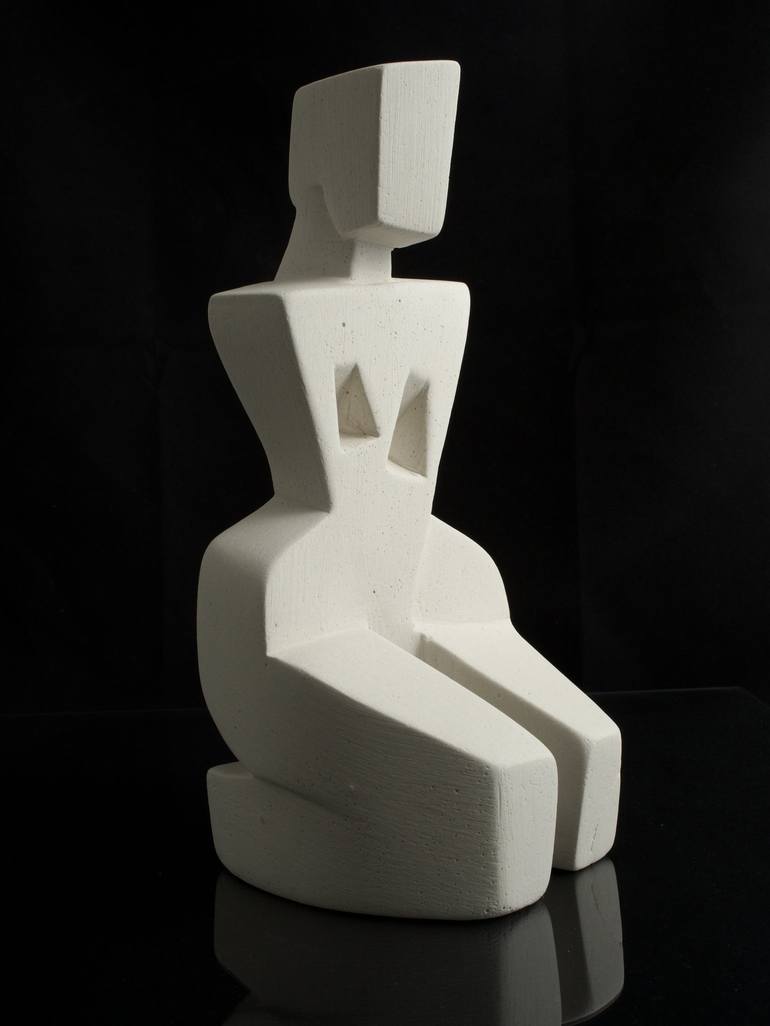 Original Women Sculpture by Manuel Llaca