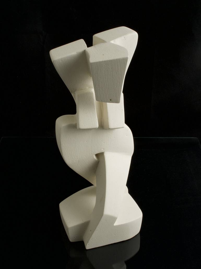 Original Abstract Women Sculpture by Manuel Llaca