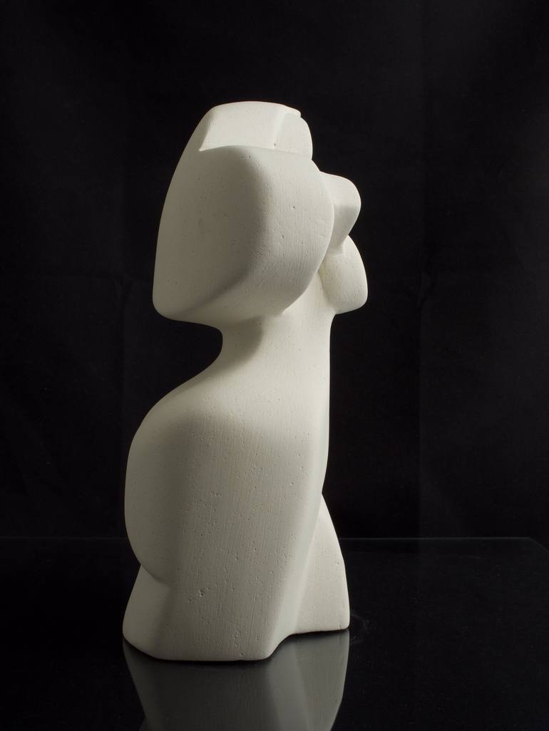 Original Abstract Women Sculpture by Manuel Llaca