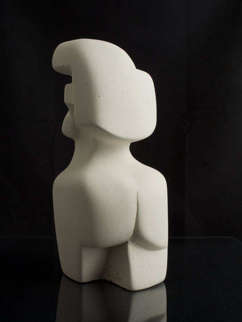 Original Abstract Women Sculpture by Manuel Llaca