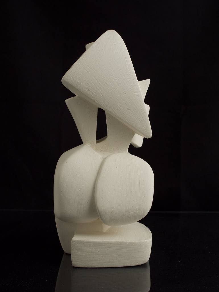 Original Abstract Women Sculpture by Manuel Llaca