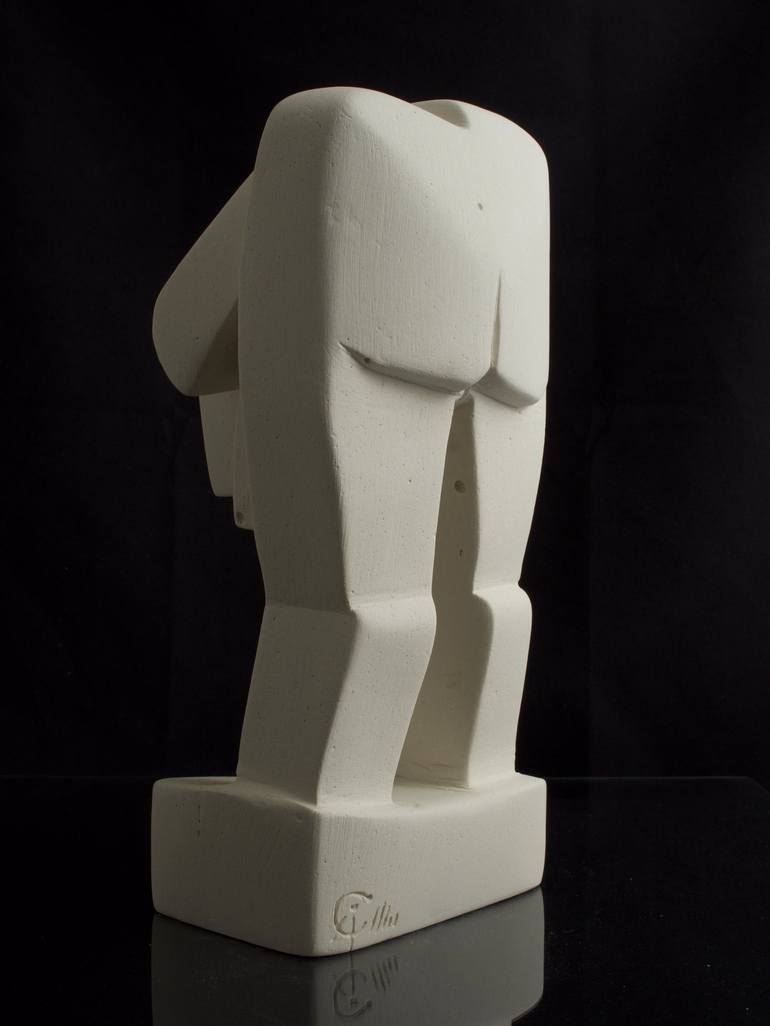 Original Abstract Sculpture by Manuel Llaca