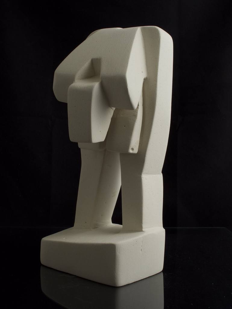 Original Expressionism Abstract Sculpture by Manuel Llaca