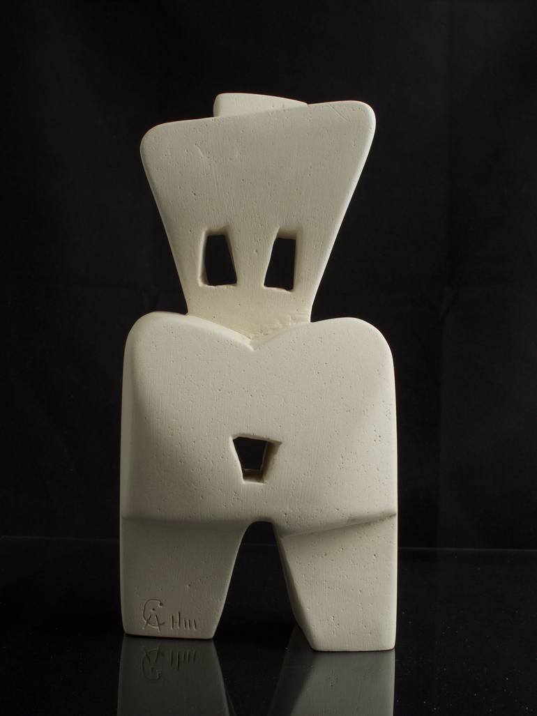 Original Abstract Sculpture by Manuel Llaca
