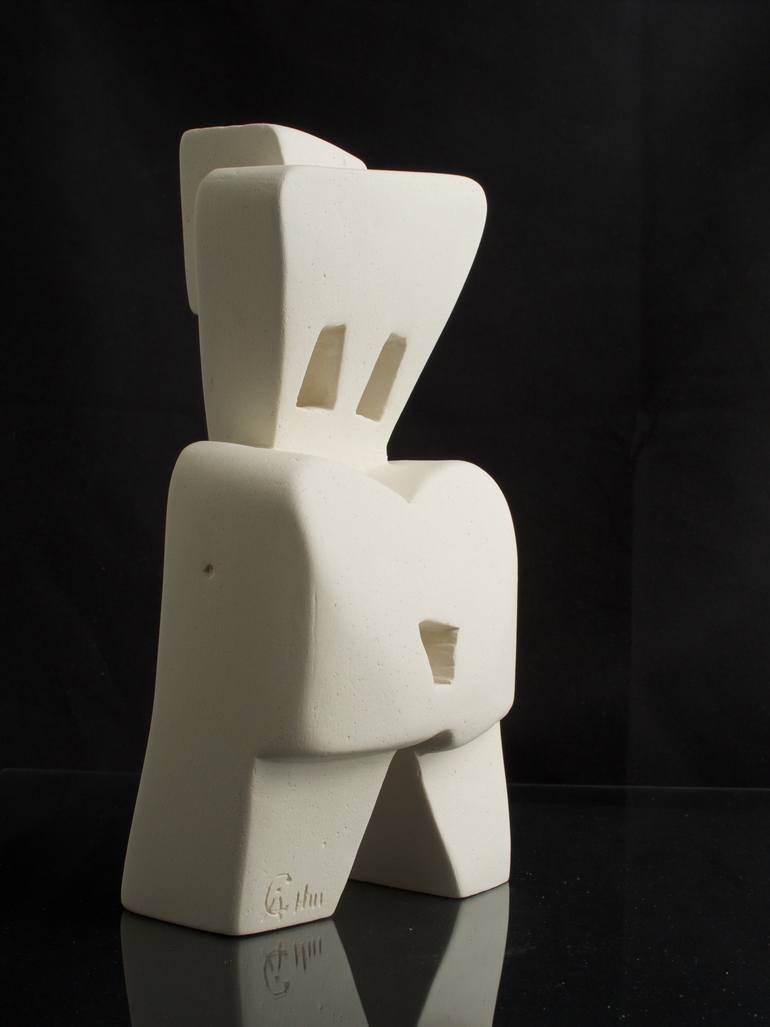 Original Abstract Sculpture by Manuel Llaca