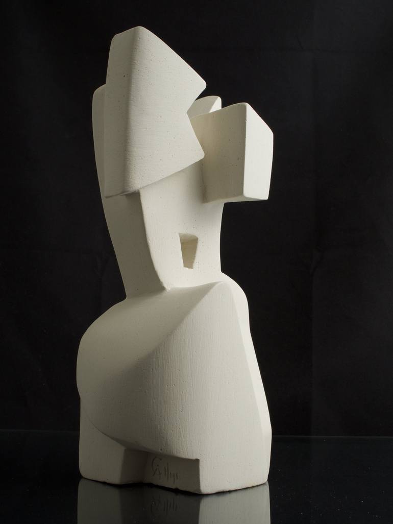 Original Figurative Abstract Sculpture by Manuel Llaca