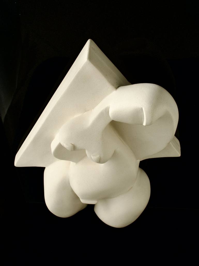 Original Abstract Sculpture by Manuel Llaca