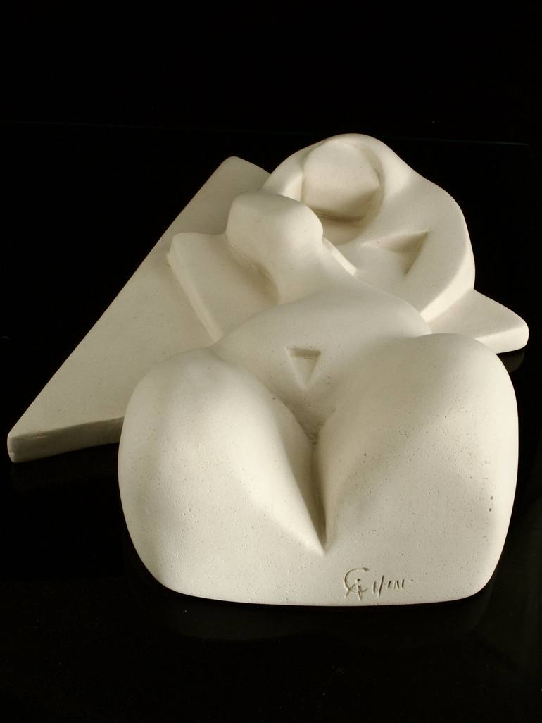 Original Abstract Sculpture by Manuel Llaca