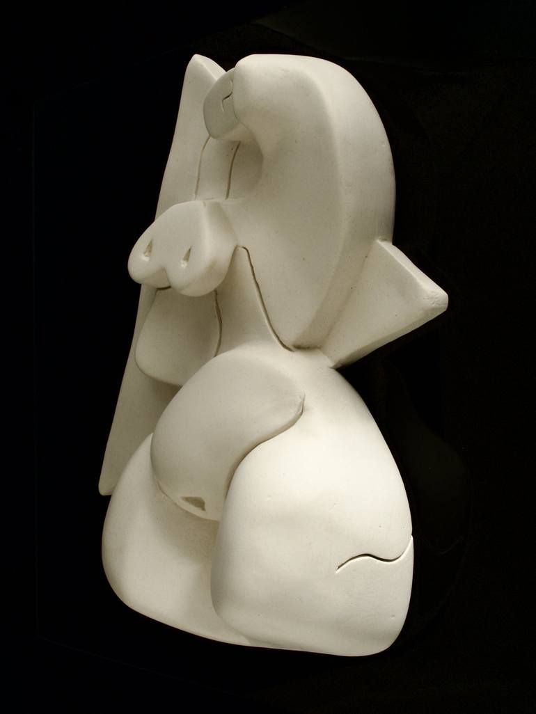 Original Abstract Sculpture by Manuel Llaca