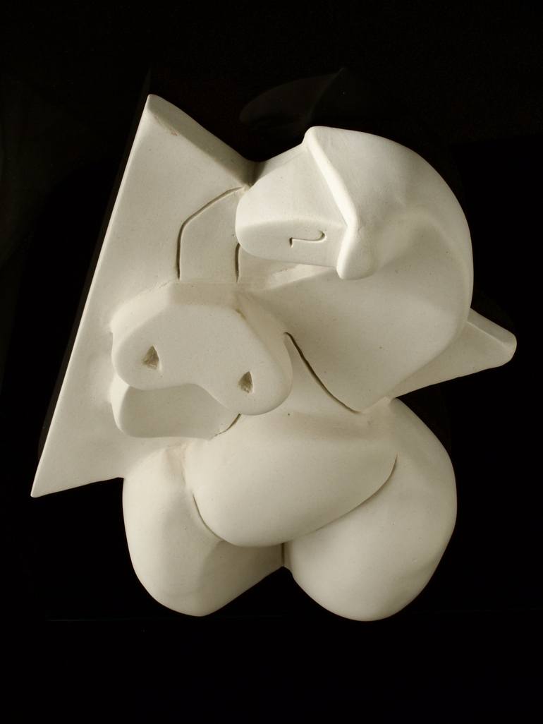 Original Abstract Sculpture by Manuel Llaca