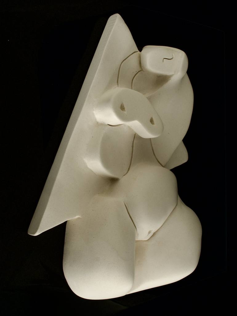 Original Abstract Sculpture by Manuel Llaca