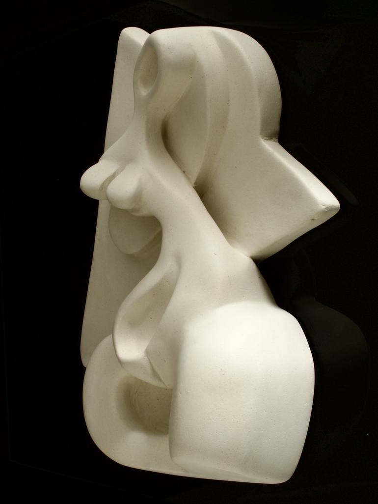 Original Abstract Sculpture by Manuel Llaca