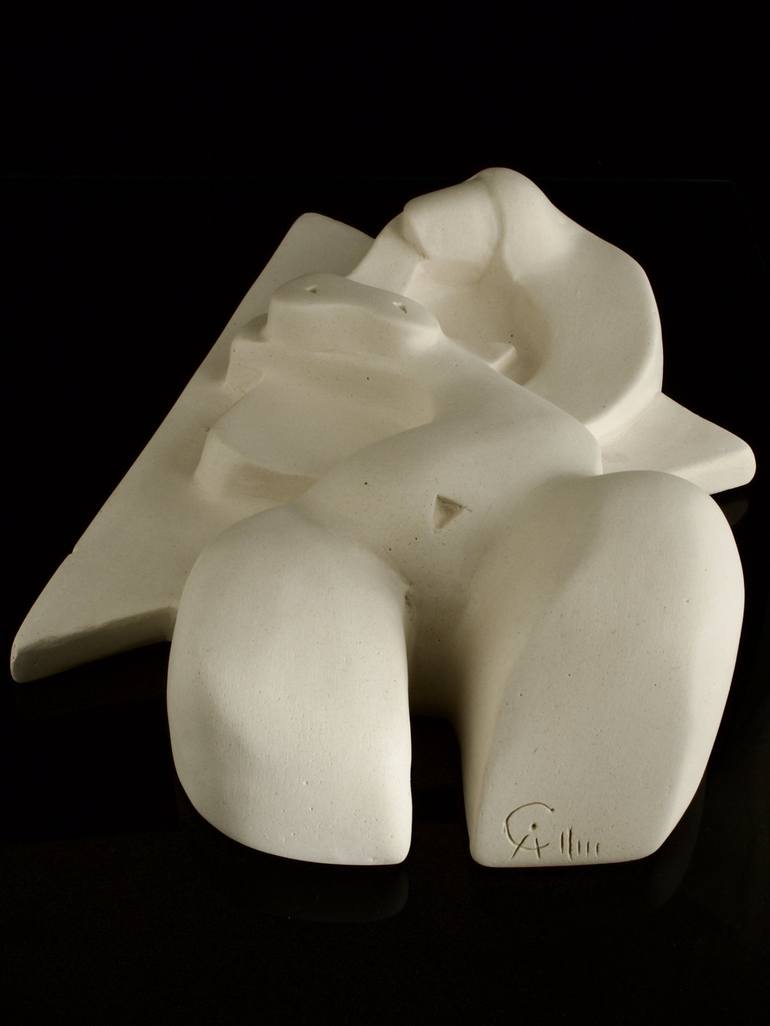 Original Abstract Sculpture by Manuel Llaca