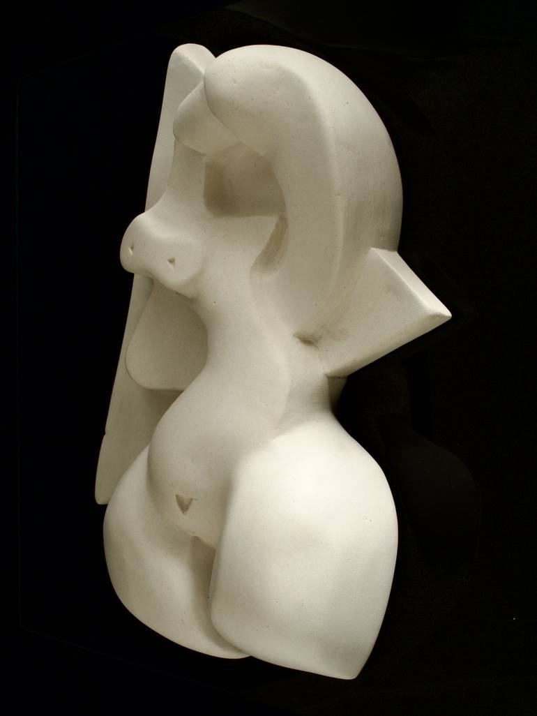 Original Abstract Sculpture by Manuel Llaca