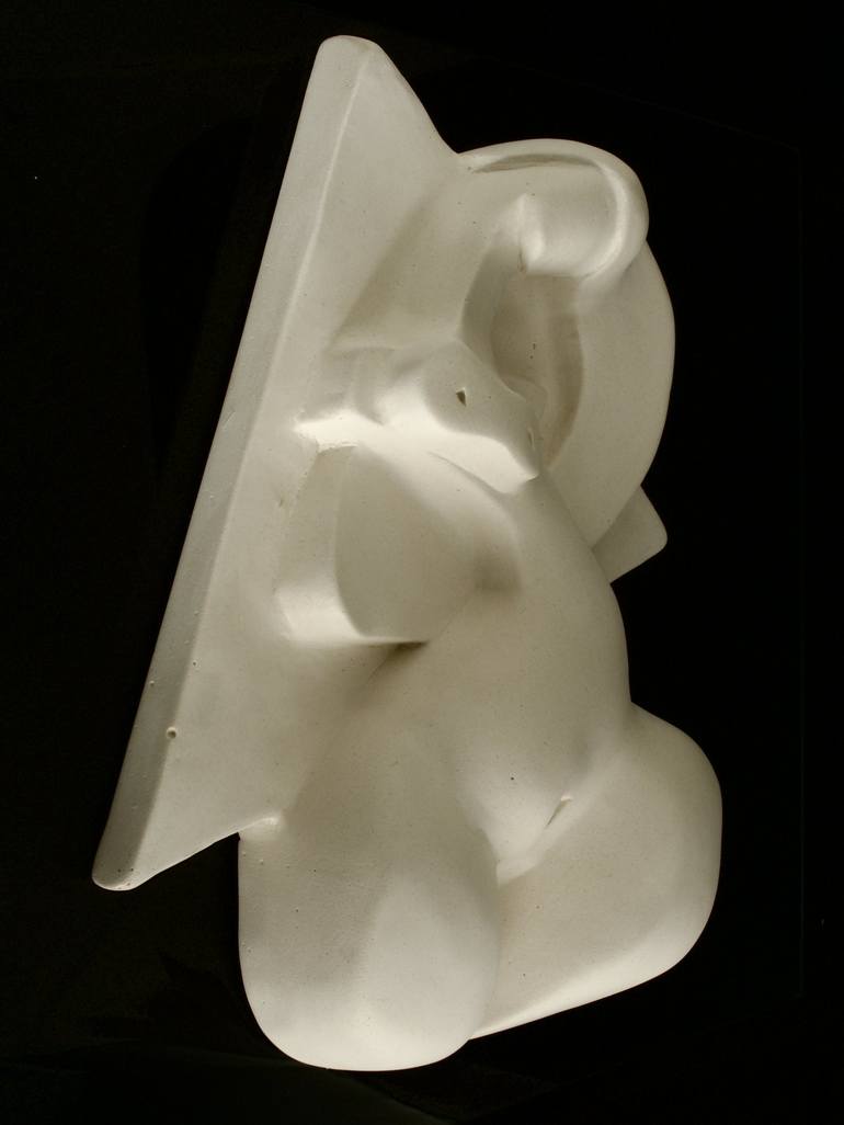 Original Abstract Sculpture by Manuel Llaca