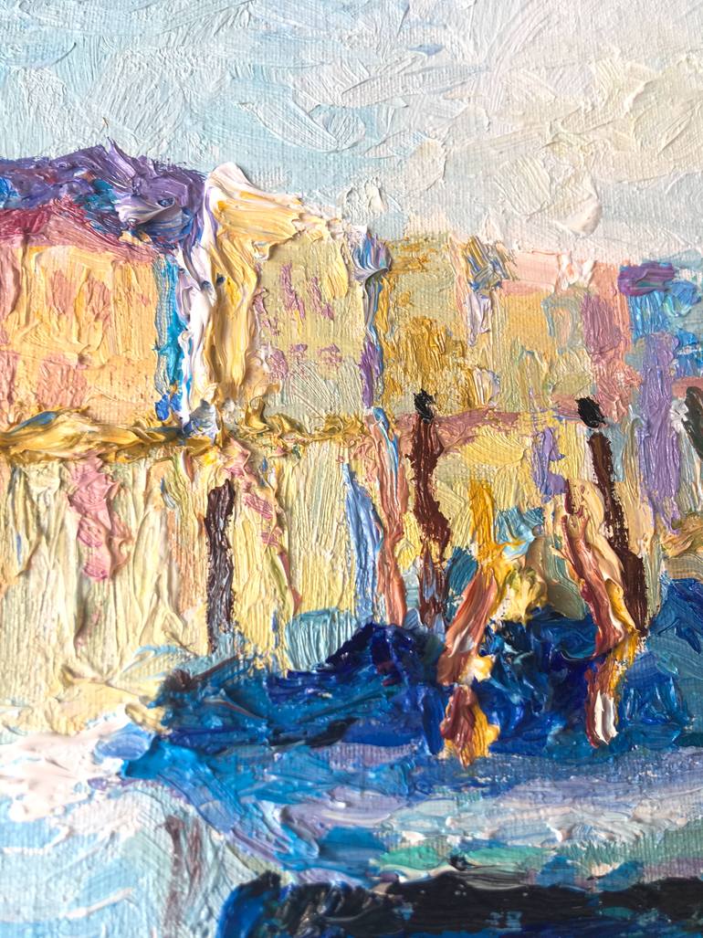 Original Abstract Expressionism Other Painting by Maria Delendik