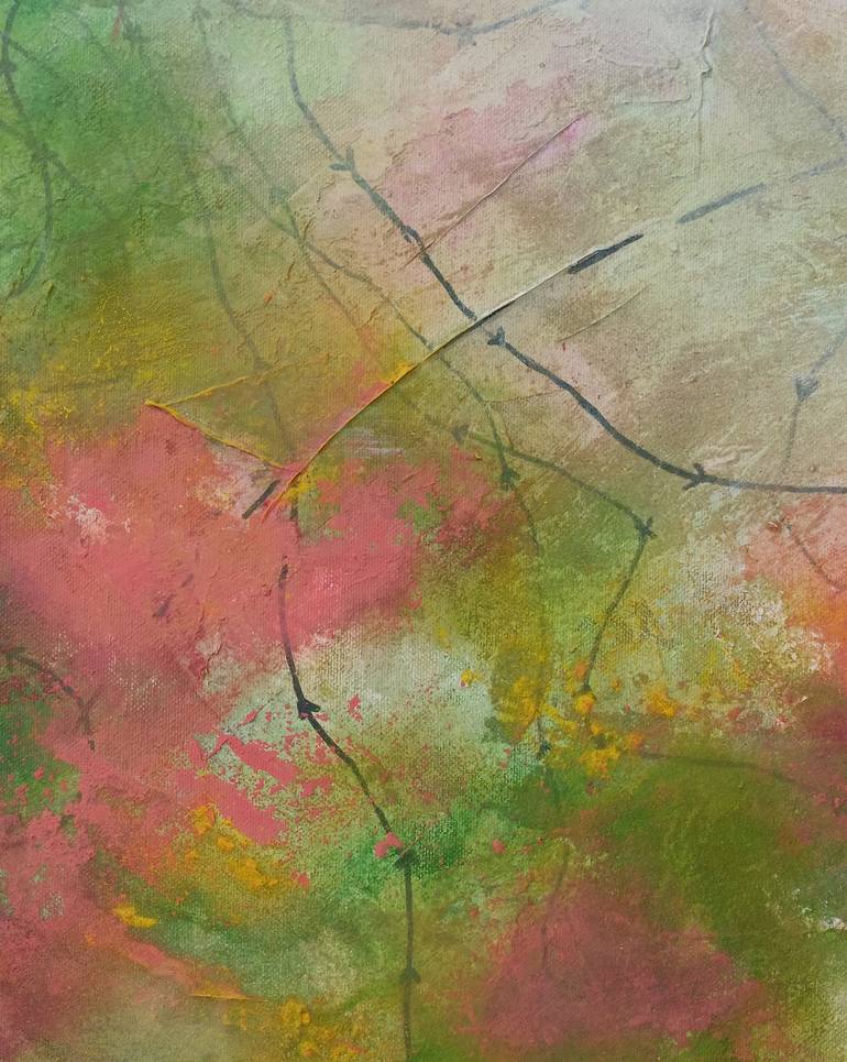 Original Conceptual Abstract Painting by Marta Gonzalez