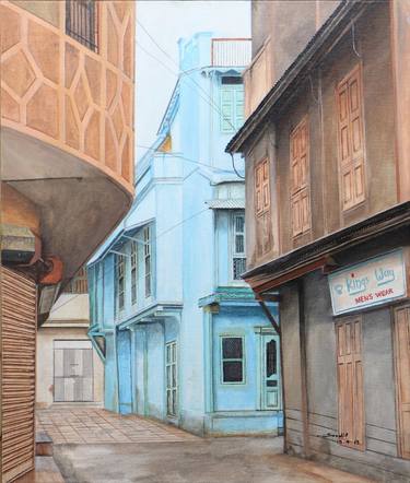 Print of Architecture Paintings by sandip prajapati