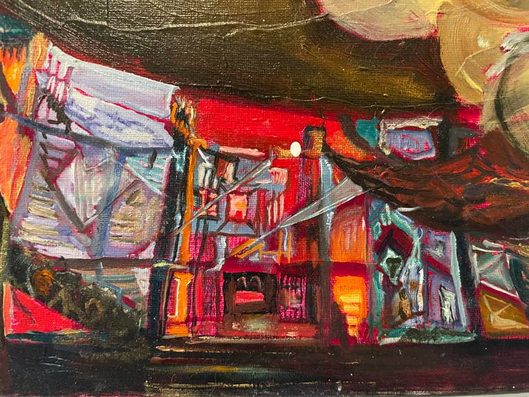 Original Abstract Expressionism Abstract Painting by Stephan Marx
