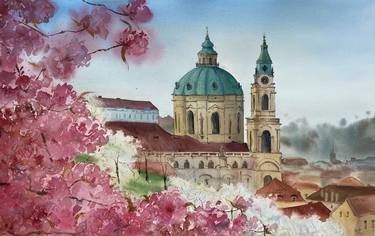 Sakura bloom in Prague thumb