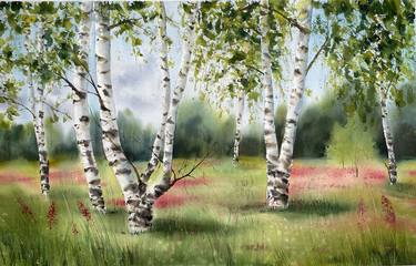 Original Impressionism Landscape Paintings by Tatiana Bykova