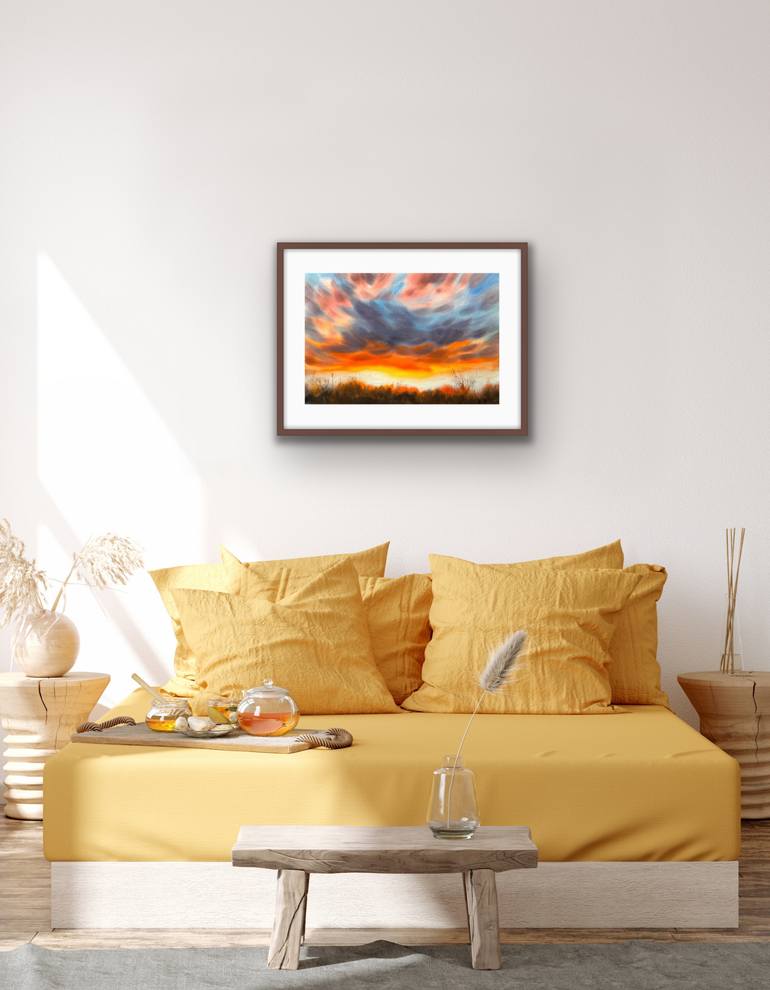 Original Impressionism Landscape Painting by Tatiana Bykova
