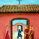 SANTA FE CHURCH by William Cain