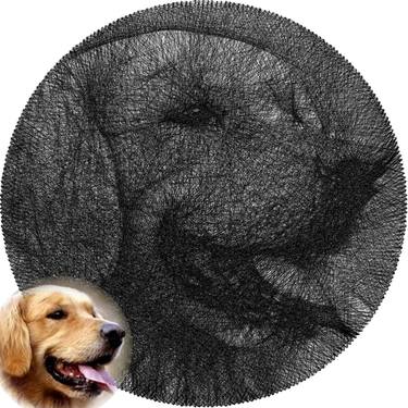 Dog Portrait String Art - Limited Edition of 10 thumb