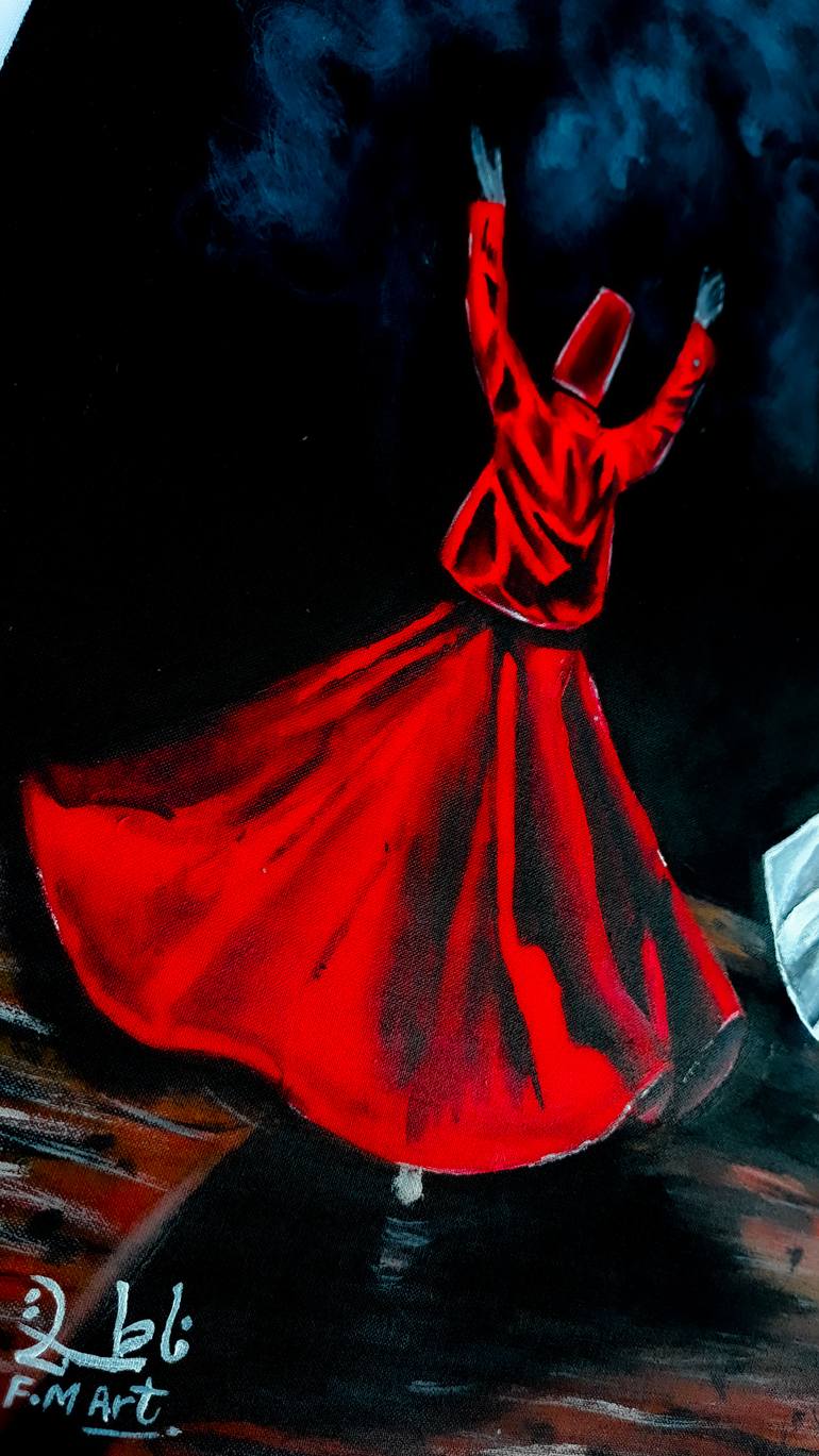 Original Conceptual Pop Culture/Celebrity Painting by Fatima Art
