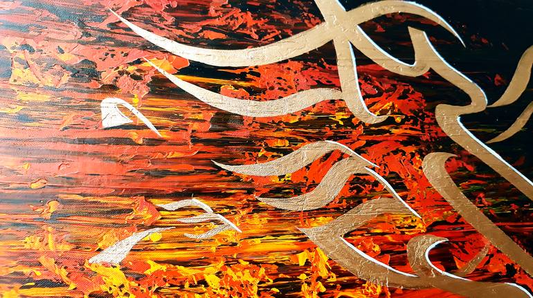 Original Art Deco Abstract Painting by Fatima Art