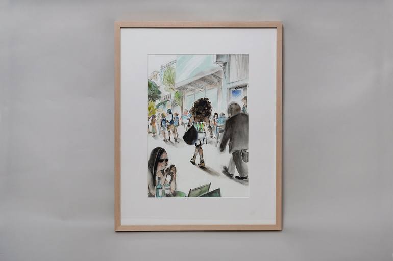 Original Contemporary People Drawing by Rio Ahn