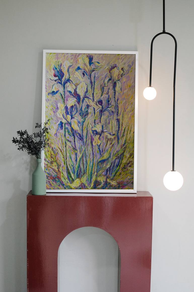 Original Garden Painting by Katarzyna Machejek