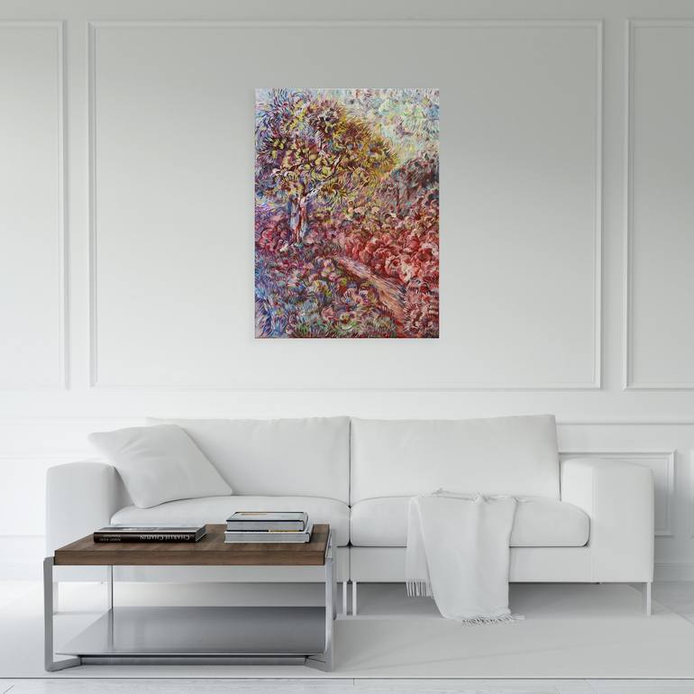 Original Fine Art Abstract Painting by Katarzyna Machejek