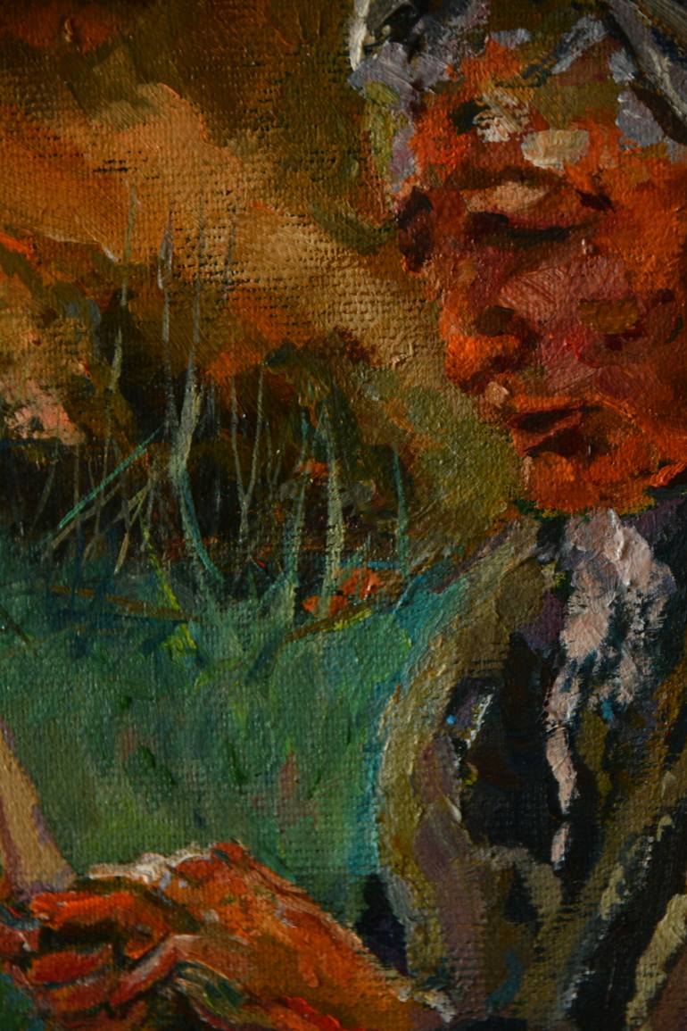 Original Figurative Animal Painting by Katarzyna Machejek