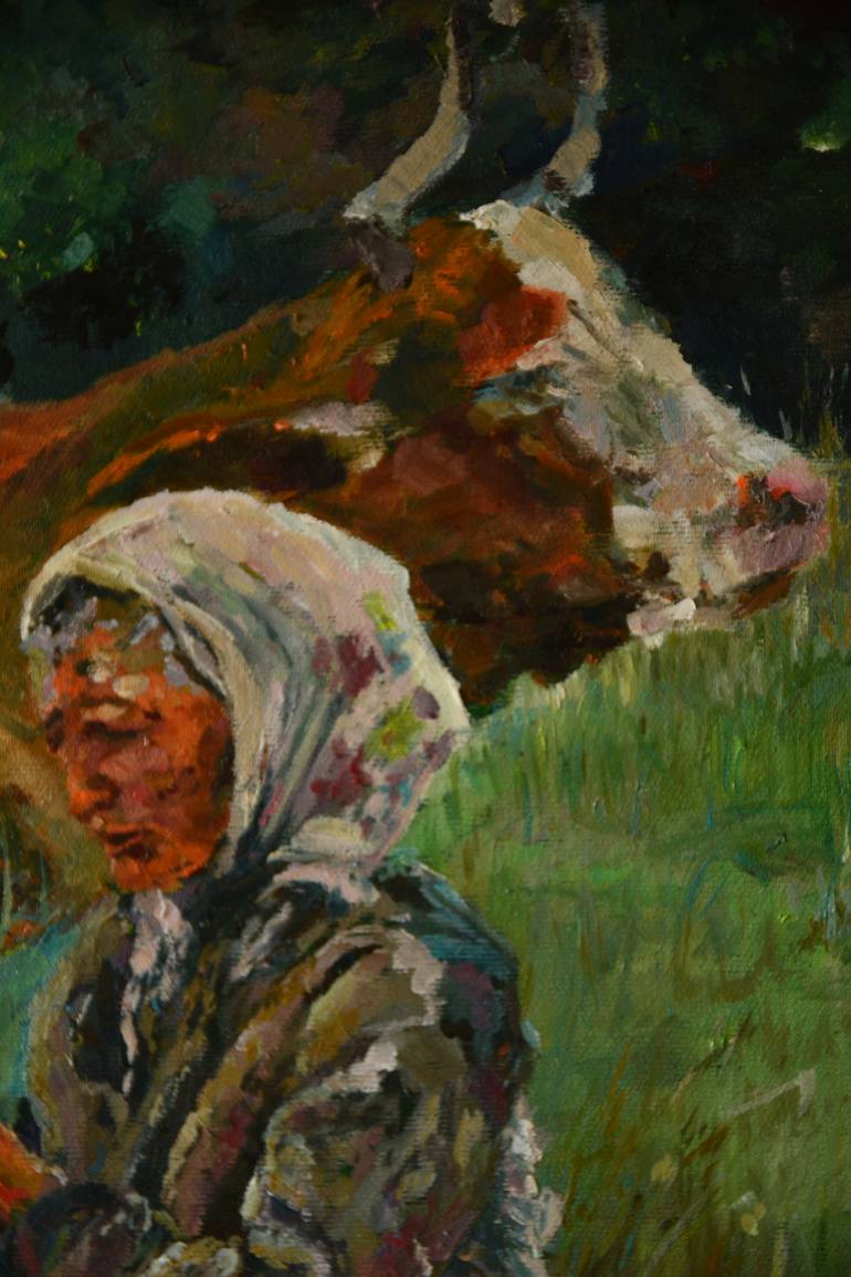 Original Figurative Animal Painting by Katarzyna Machejek