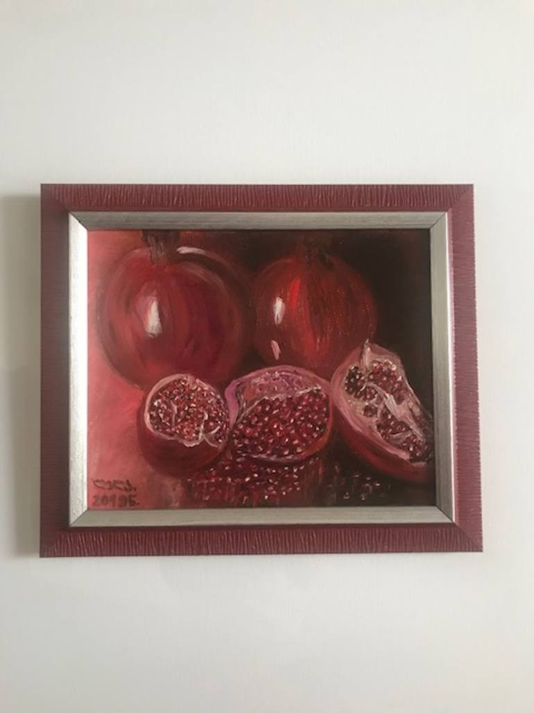 Original Art Deco Food & Drink Painting by Lela Karamanishvili