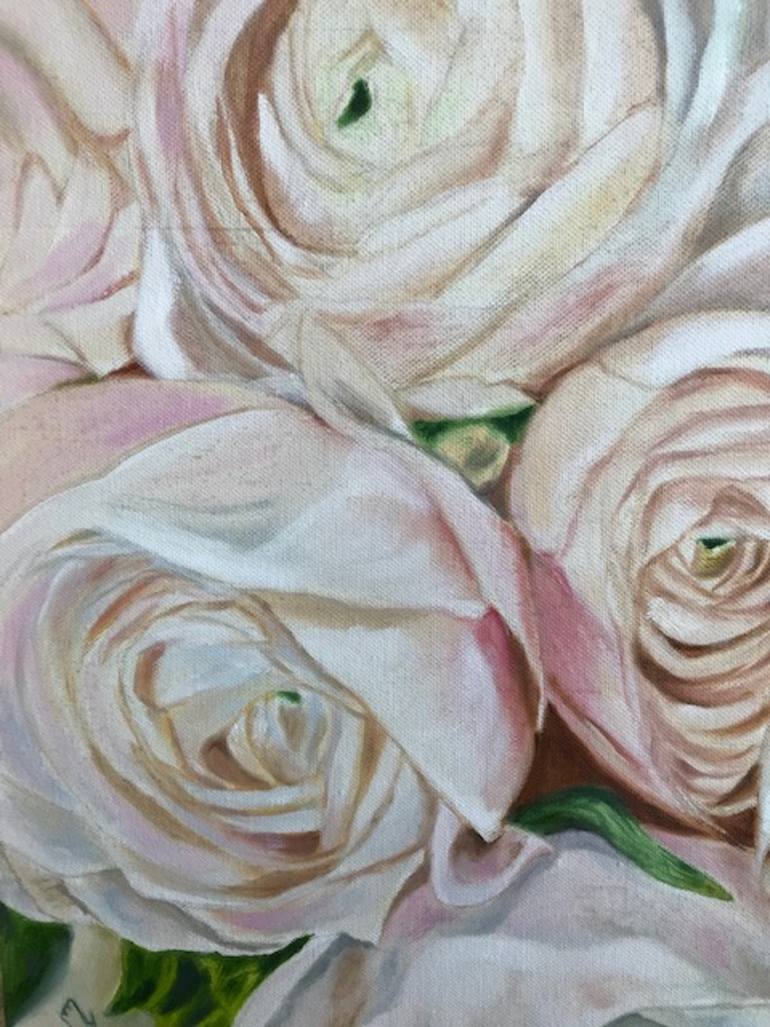 Original Fine Art Botanic Painting by Lela Karamanishvili